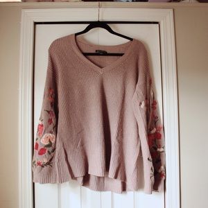 AEO embroidered sweater